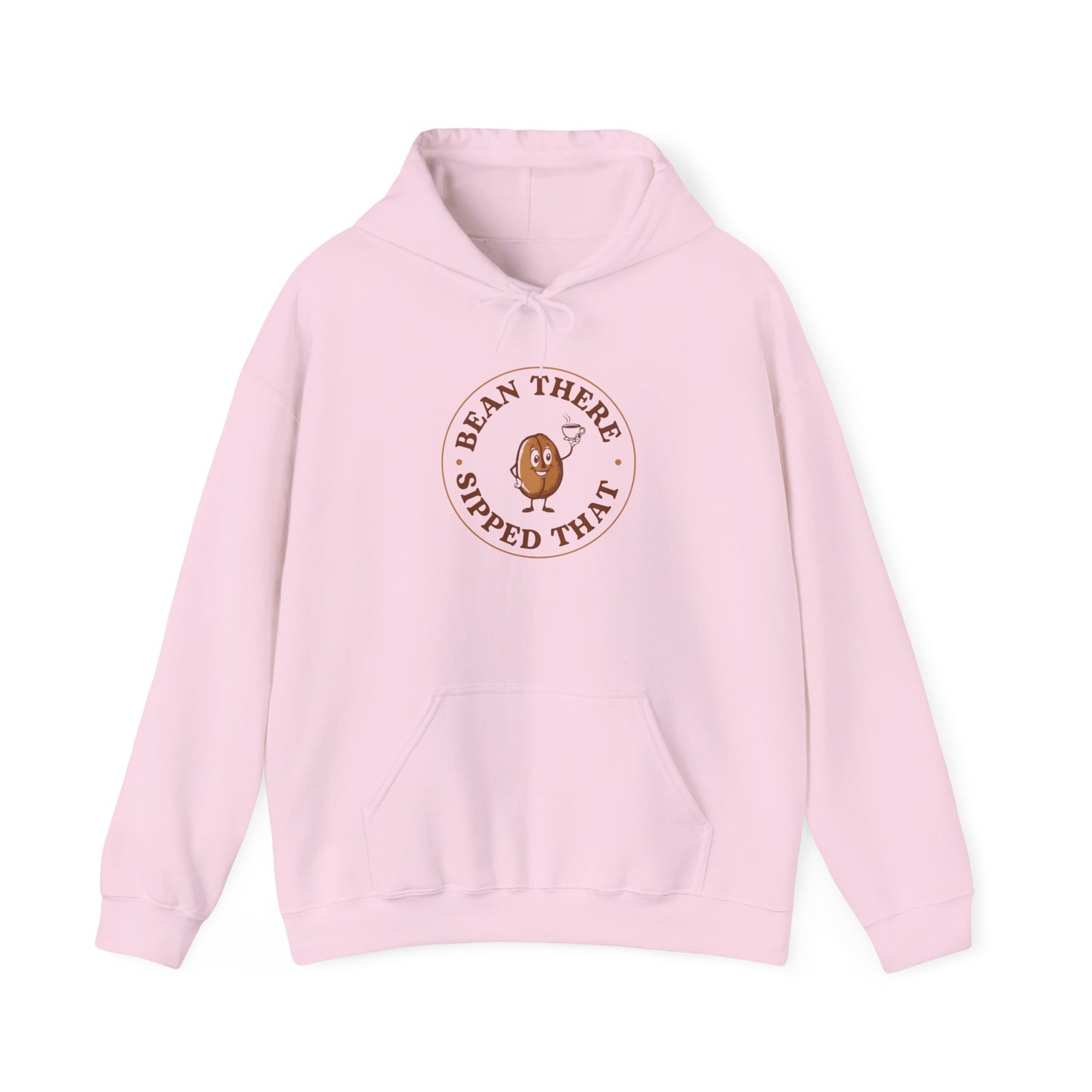 “Bean There, Sipped That” — Cute Coffee Lover Hoodie