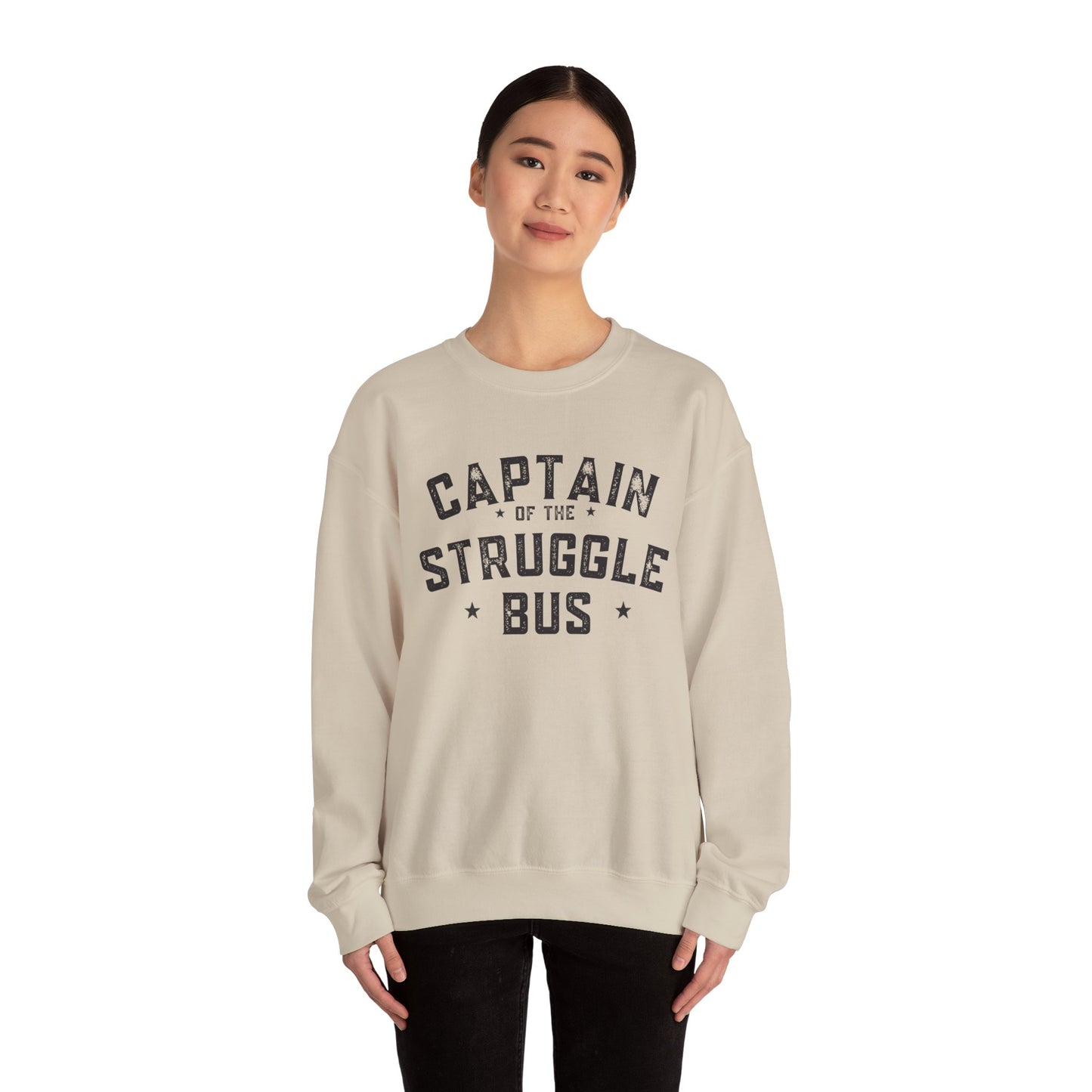 "Captain of the Struggle Bus" - Crewneck Sweatshirt