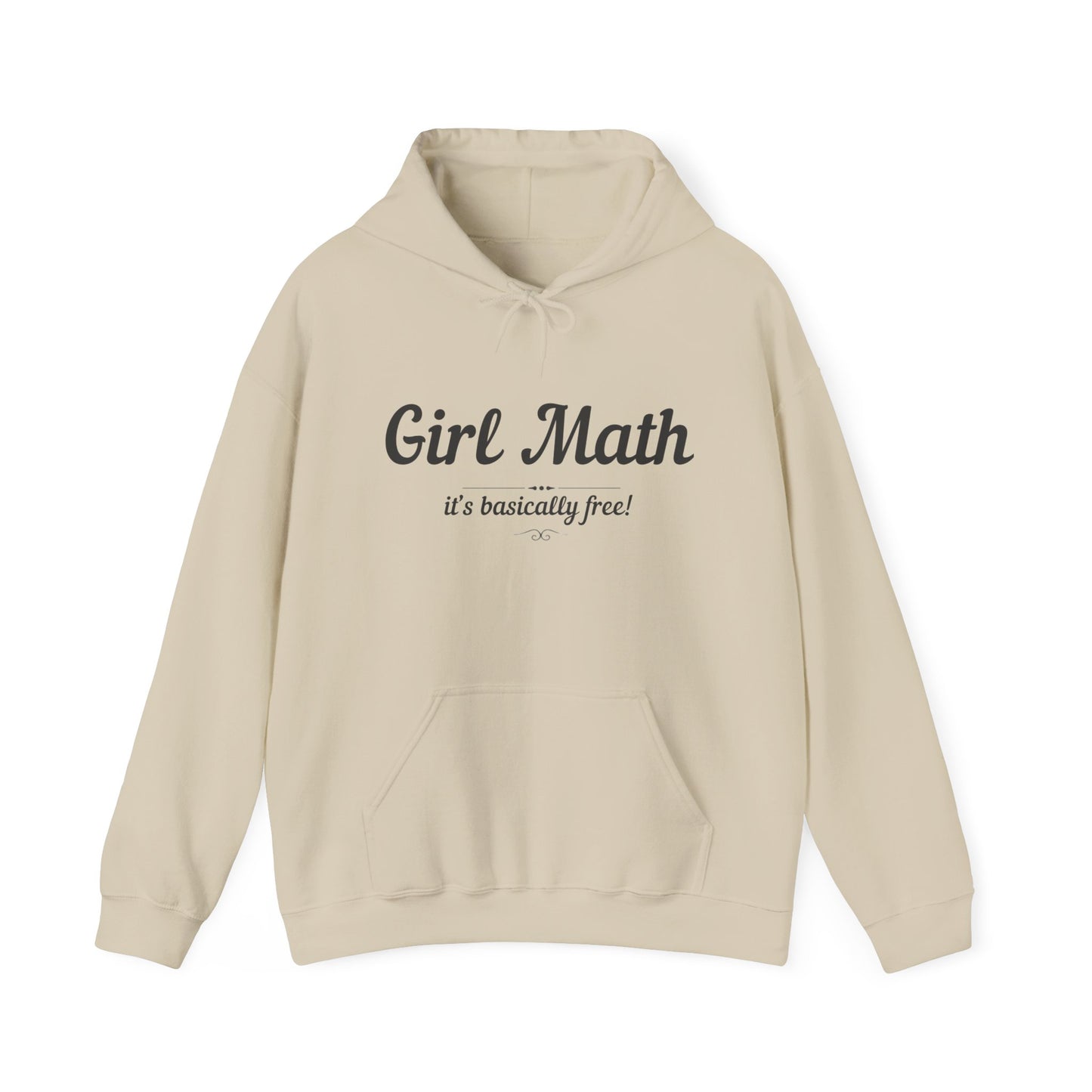 'Girl Math' - Graphic Hoodie